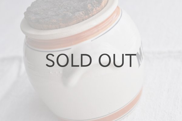 画像4: フランス・ヴィンテージ 陶器MOUTARDEボトル（マスタード）/コルク蓋