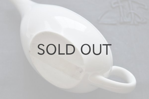 画像6: フランス・アンティーク 陶器 吸い飲み/白釉