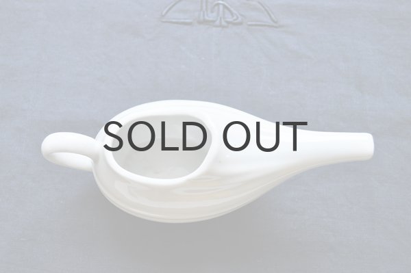 画像3: フランス・アンティーク 陶器 吸い飲み/白釉