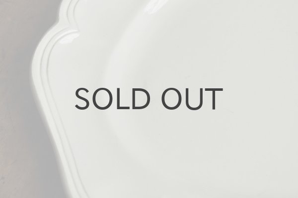 画像3: 【送料無料】フランス・アンティーク サルグミンヌ 花リム/オーバル プラッター大皿