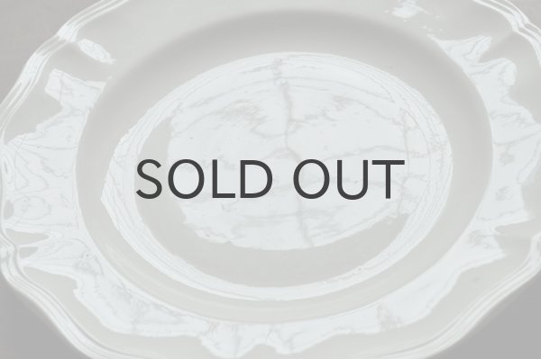 画像6: フランス・アンティーク ディゴワンサルグミンヌ花リムコンポティエ