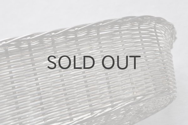 画像3: フランス・アンティーク 銀線 シルバーパニエ/パンかご/ロング