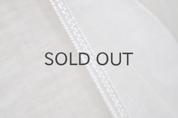 画像5: 【送料無料】フランス・アンティーク リネンシーツ/モノグラム刺繍/HC花文字