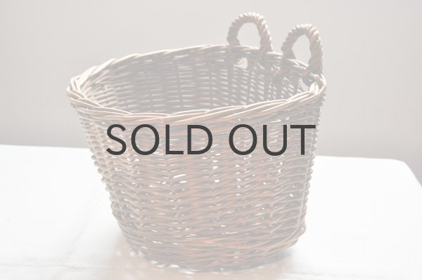 画像2: フランス・アンティーク 自転車用パニエ/深かご