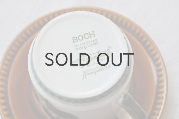 画像6: ベルギー BOCH（ボッホ）カップ＆ソーサー/Argenteuil（アルジャントゥイユ））