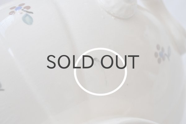 画像6: フランス・アンティーク SARREGUEMINES（サルグミンヌ）花リム スーピエール/花柄