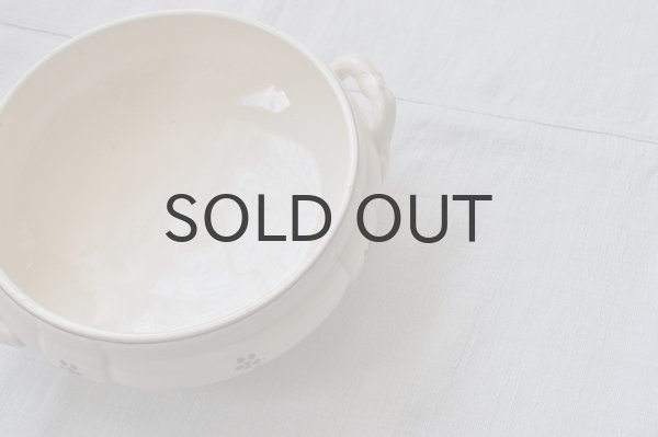 画像7: フランス・アンティーク SARREGUEMINES（サルグミンヌ）花リム スーピエール/花柄