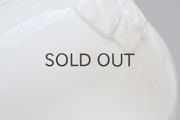 画像3: 【送料無料】フランス・アンティーク GIENジアン窯　スーピエール/蓋付