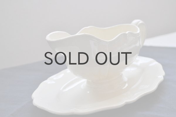 画像3: フランス・アンティーク SARREGUEMINES（サルグミンヌ）花リム ／ソーシエール