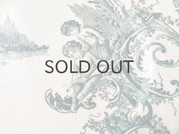 画像3: フランス・アンティーク サンタマン　トリアノンシリーズプレート/20.5cm