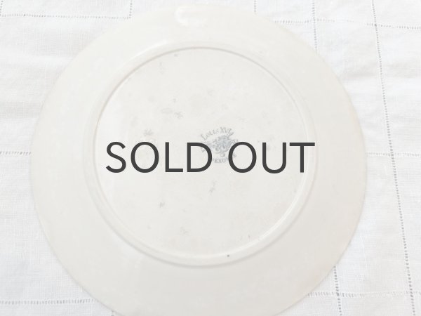 画像5: フランス・アンティーク ペクソンヌ窯 プレート/ルイ16世シリーズ/21cm