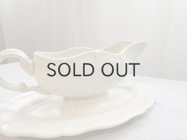 画像5: フランス・アンティーク SARREGUEMINES（サルグミンヌ）花リム ／ソーシエール