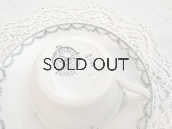 画像4: フランス・アンティーク  サンタマン　ガーランド模様C&S