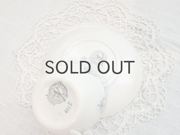 画像7: フランス・アンティーク  サンタマン　ガーランド模様C&S