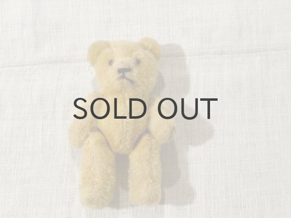 画像5: ドイツ・ヴィンテージ ピーナツベア/黄色　13cm