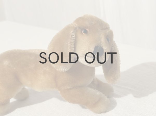 画像5: ドイツ・ヴィンテージ ダックスフントのぬいぐるみ/23cm