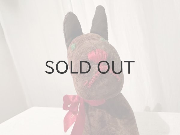 画像6: フランス・ヴィンテージ ダックスフント？のぬいぐるみ/28cm