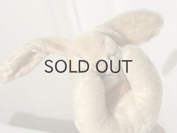 画像2: ドイツ・ヴィンテージ シュタイフ　眠りうさぎ　Floppy Hansi