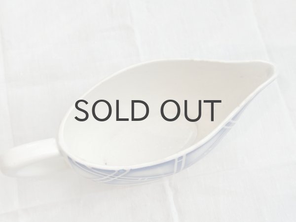 画像3: フランス・Sarregumines サルグミンヌ DIGOIN ソーシエール/ブルーステンシル/ROSTAND