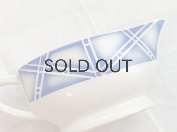 画像4: フランス・Sarregumines サルグミンヌ DIGOIN ソーシエール/ブルーステンシル/ROSTAND