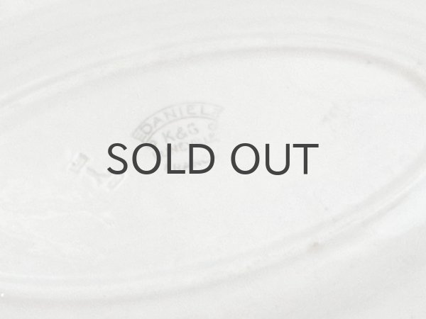 画像6: フランス・K&Gリュネビル　DANIEL ラヴィエ/赤い小花