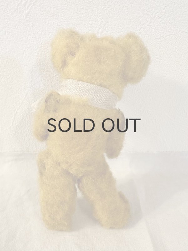 画像4: ドイツ・ヴィンテージ クリクリおめめの黄色いピーナツベア　17cm