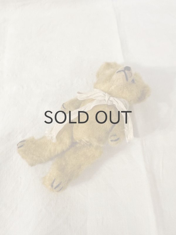 画像3: ドイツ・ヴィンテージ クリクリおめめの黄色いピーナツベア　17cm