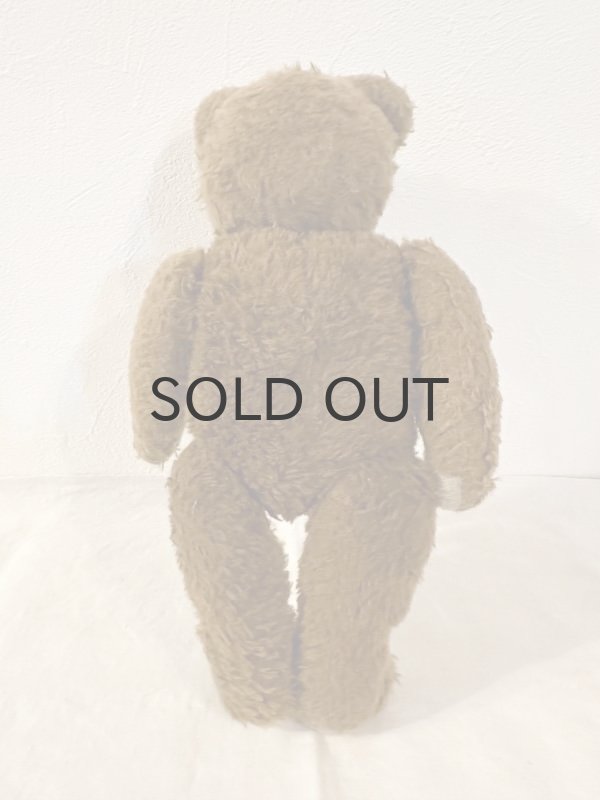 画像4: ドイツ・ヴィンテージ テディベア　まんまる顔とまんまる耳　30cm