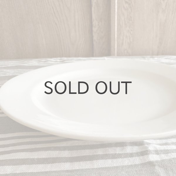 画像4: ベルギー・ヴィンテージ　BOCH シンプルリムプレート/32.5cm