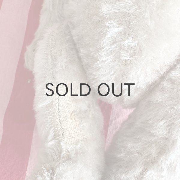 画像5: ドイツ・ヴィンテージ  優しいお顔のクマ/グレージュ　グラスアイ　34cm 5ジョイント