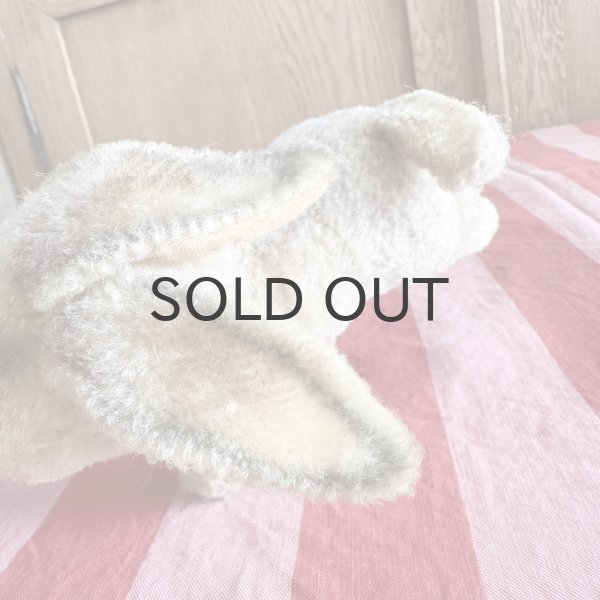 画像7: ドイツ・ヴィンテージ  寝そべりウサギ　17cm