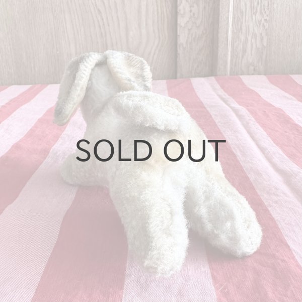 画像8: ドイツ・ヴィンテージ  寝そべりウサギ　17cm