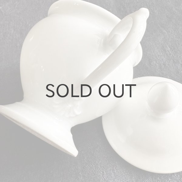 画像5: フランス・アンティーク 蓋付き　クレミエ（クリームポット）窯元不明