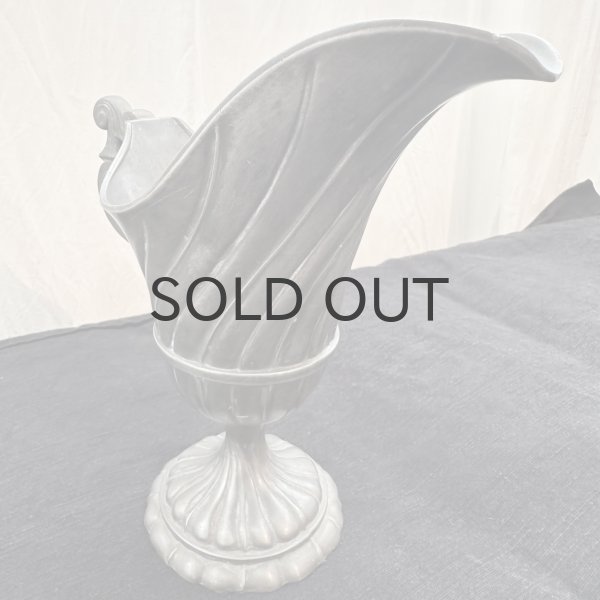 画像3: フランス・アンティーク エタン（ピューター）曲線が美しいジャグ