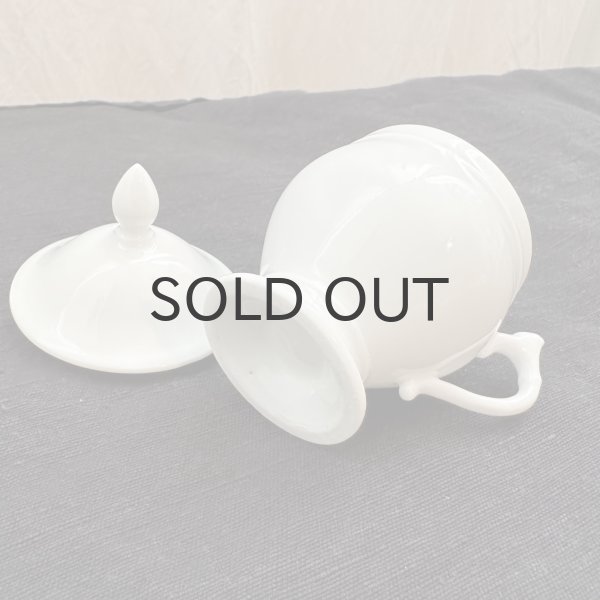 画像4: フランス・アンティーク 蓋付き　クレミエ（クリームポット）窯元不明/ B