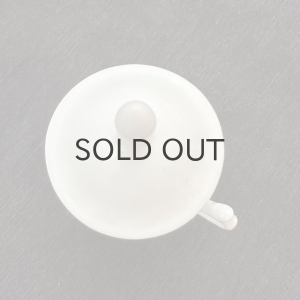 画像6: フランス・アンティーク 蓋付き　クレミエ（クリームポット）窯元不明/ B