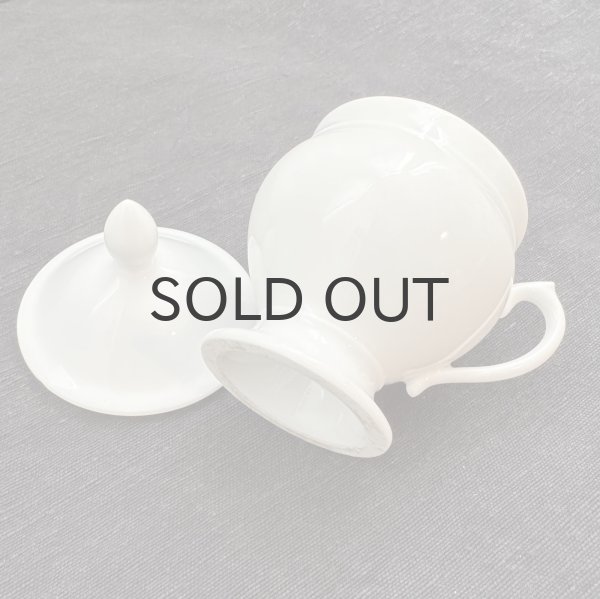 画像4: フランス・アンティーク 蓋付き　クレミエ（クリームポット）窯元不明/ A