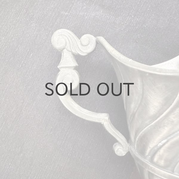 画像9: フランス・アンティーク エタン（ピューター）曲線が美しいジャグ