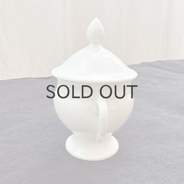 画像3: フランス・アンティーク 蓋付き　クレミエ（クリームポット）窯元不明/ A