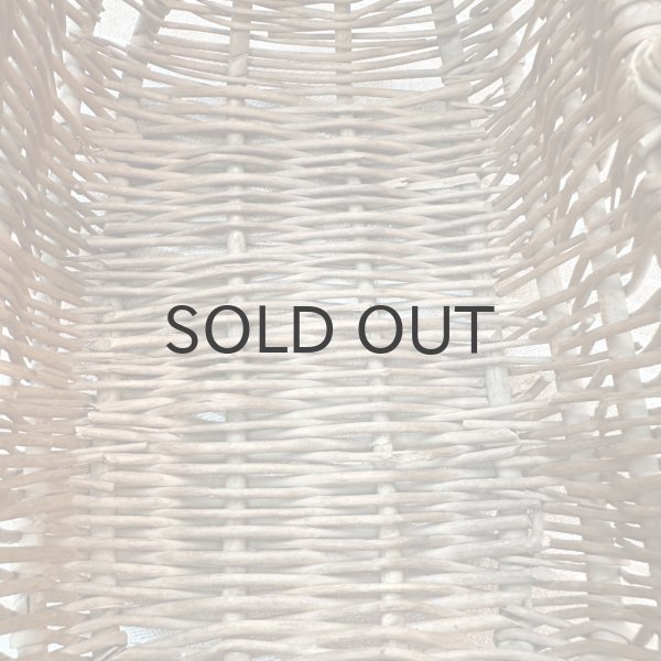 画像6: フランス・アンティーク 小さな子供用角型パニエ　ワンハンドル