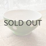 画像: フランス・Longchampロンシャン　カフェオレボウル/グリーン水玉