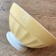 画像2: フランス・ディゴワンサルグミンヌ　黄色のカフェオレボウル