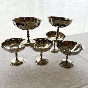 画像: フランス・花リム　アイスクリームカップ（中ロング）
