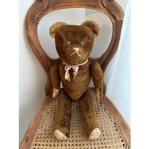ドイツのアンティーク　テディベア アンティークテディベア ベア 8（english vintage white teddy