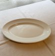 画像2: フランス・アンティーク　クレイユモントロー　オーバルプレート/白