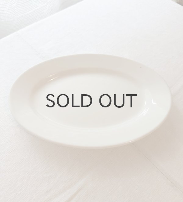 画像1: フランス・ヴィンテージ　リモージュ　オーバルプレート