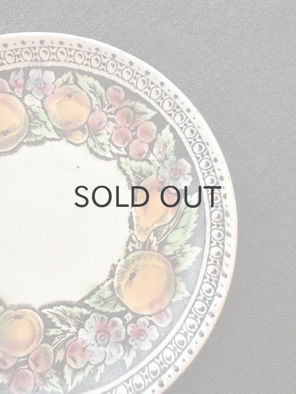 画像6: フランス・OPAQUE de Sarreguemines サルグミンヌ／カップ&ソーサー/フルーツ