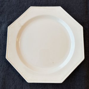 画像: フランス・アンティーク Creil et Montereau　クレイユモントロー オクトゴナル平皿