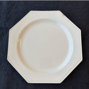 画像: フランス・アンティーク Creil et Montereau　クレイユモントロー オクトゴナル平皿