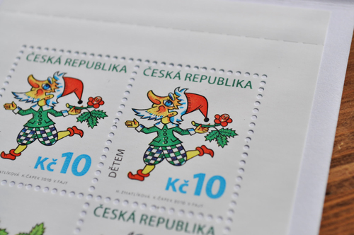 画像: チェコの可愛い切手2種アップしました。